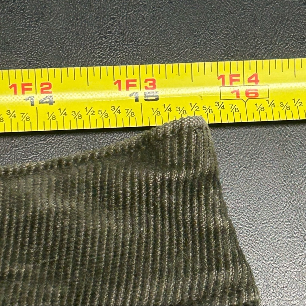American Eagle Green Corduroy Men’s Pants 31x32 Flex 5 Pocket Design View 6